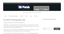 Desktop Screenshot of 3dporch.com